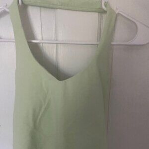 Lulu Halter sports top with built in bra